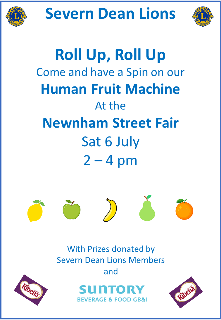 Severn Dean Lions at Newnham Street Fair
